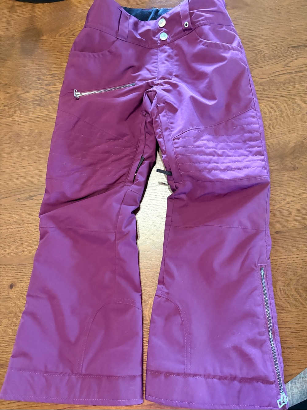 Obermeyer Purple Plum Kids Snow Pants size 8
